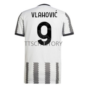 Maillot de Foot Juventus Vlahovic 9 Domicile 2022-23